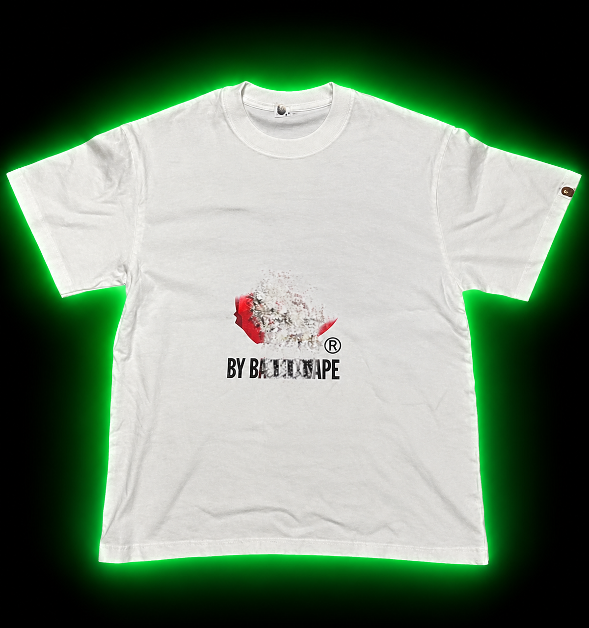 Ape camo red tshirt